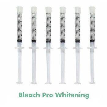 teeth whitening gel 3ml syringes 6 pcs