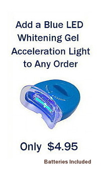 Teeth Whitening Gel Acceleration Light - activates peroxide based whitening gels faster.